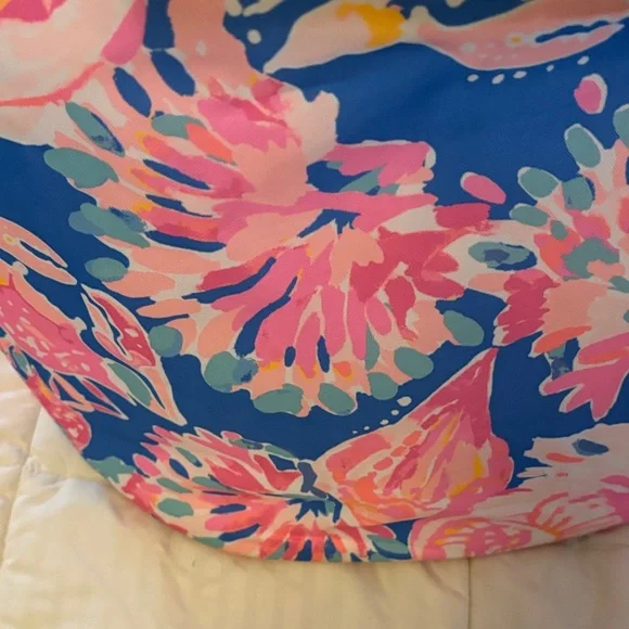 Lilly Pulitzer beverage Tote - Bennet Blue Bat Dreamin - Picture 4 of 6
